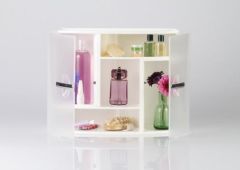 Primanova Banyo ve Ecza Dolabı Naturel Kapaklı 084