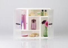 Primanova Banyo ve Ecza Dolabı Naturel Kapaklı 084