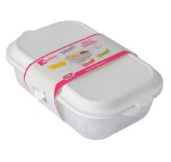 Moon Star Süzgeçli Bölmeli Kilitli Kızartmalık Kabı 2,4 Litre FR-605