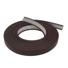 Kendinden Yapışkanlı Masa,Raf,Dolap,Tezgah,Mobilya Kenar Bandı 18mmX5 Metre-Koyu Kahve