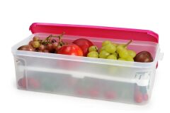 Moon Star Meyvelik Sebzelik İki Bölmeli Hava Geçirmez 6 Litre-PR600