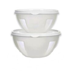 Moon Star Hava Sızdırmaz İkili Saklama Kabı 1,40+0,75 Litre-ST-405