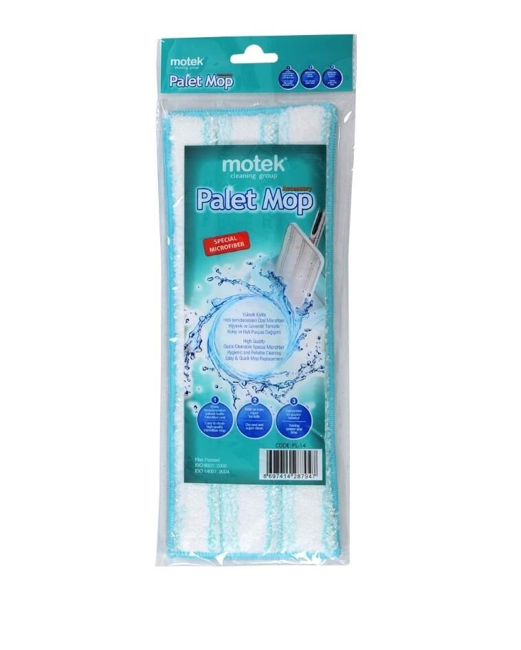 Motek Tablet Mop Mikrofiber Yedek Bez Yedek Ped-PL14