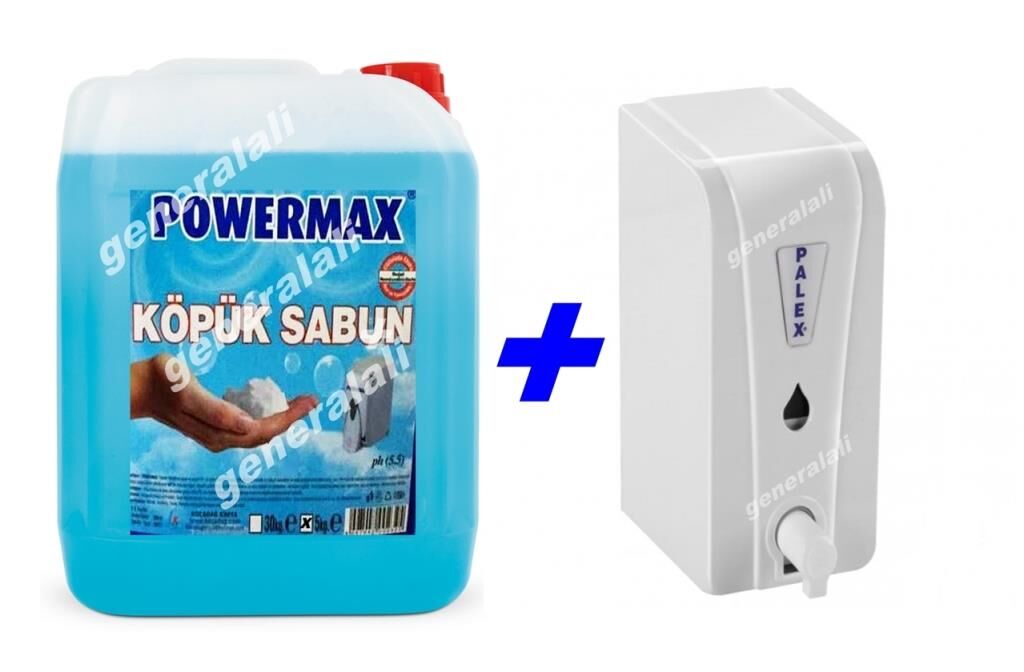 Palex Köpük sabun Makinası+Powermax 5Kg Köpük sabun ikili set 3580-0