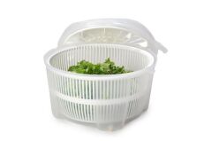 Moonstar sebze, marul kurutucusu Su tahliye özelliği -Kilitli kapak sistemi