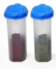 Moonstar İkili Baharatlık Tuzluk Karabiberlik Pratik Kullanım 2X200ML