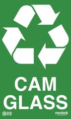 Motek Geri Dönüşüm Cam Kağıt Atık Çöp Kovası 80Lt-CK415