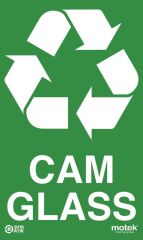 Motek Geri Dönüşüm Cam Kağıt Atık Çöp Kovası 80Lt-CK415