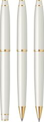 Scrikss 35 3'lü Set Beyaz Altın Dolma Kalem+Tükenmez Kalem+Versatil Kalem İsme Özel Hediyelik Kalem