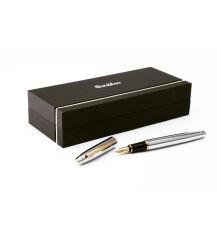 Scrikss 35 Gold Krom Dolma Kalem Kutulu Kişiye Özel Hediyelik Kalem