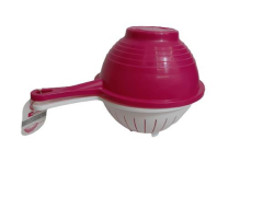 Moonstar Küvetli Süzgeç Pratik Çift Yönlü Süzgeç-CLS-350- FUŞYA+BEYAZ