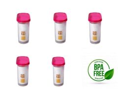 Moonstar Modüler Kapaklı Kuru Gida Saklama Kabı 1,8 LT X 5ADET MB-12