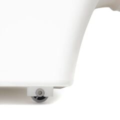 Motek Patateslik Soğanlık Tekerlekli Organızer Eşya ve Erzak Kutusu 3x33Lt Gri+Beyaz MT05