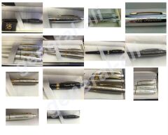 Scrikss 38 saten gold dolma&tükenmez kalem