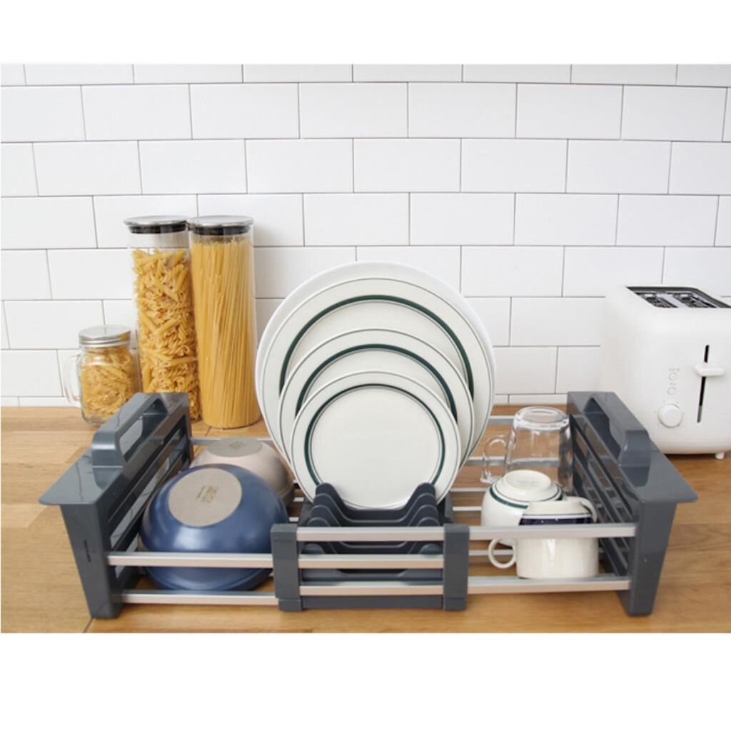 Primanova Candia Genişletilebilir Tezgah Ve Lavabo Üstü Bulaşıklık D14659