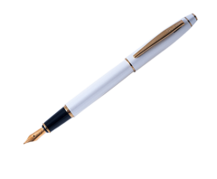 Scrikss 35 kişiye özel beyaz altın dolma kalem