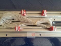 Çamaşır Kurutma Askısı Paslanmaz Alüminyum Katlanır Makaralı Çamaşır Askısı Kelepçeli