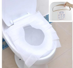 Klozet Kapak Örütüsü 5 Paket 1250 Adet+Palex Beyaz Klozet Örtü Dispenseri