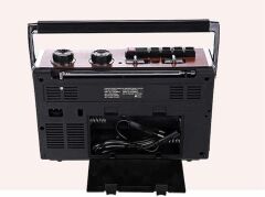 Nostaljik Kasetçalar 4 Bant Radyo,Usb Girişli,Fm Radyo,Bluetooth Bağlantılı-FP-319BT