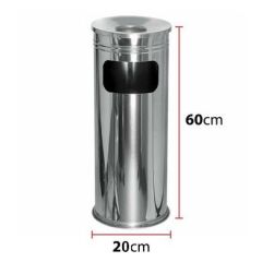 Palex Kolon Küllük Çöp Kovası Paslanmaz 20x60 2NO