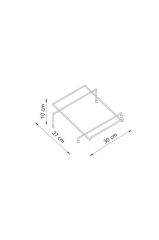 Geseus Laptop ve Notebook Altlığı Stand Mat Siyah-EG207