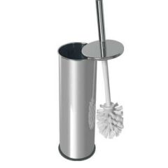 Wc Fırçası + Krom 3 Litre Çöp Kovası İkili Set