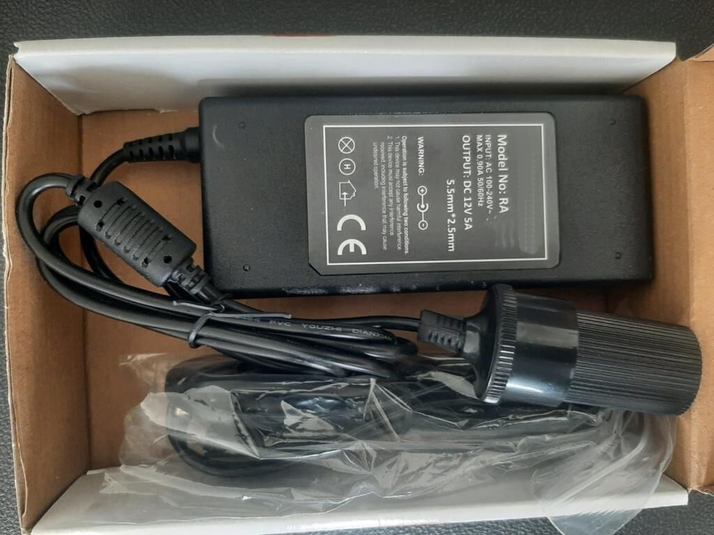 Çakmak Adaptörü Araç Çakmaklık Çevirici  Ev Tipi Çevirici Adaptör 60W/5A/12V(Açıklamayı okumadan ürünü almayınız)