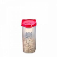 Moonstar Bakliyat Ve Kuru Gıda Saklama Kabı 1,8 Litre-MAS-102 FUŞYA