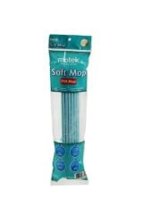 Geseus Motek Soft Mop Mikrofiber Cam,Parke Islak Zemin Temizlik Seti Çift Hazneli Yıka Sık Temizle-MT23
