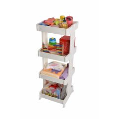 Motek Çok Amaçlı 4'lü Organizer Beyaz BIG-04