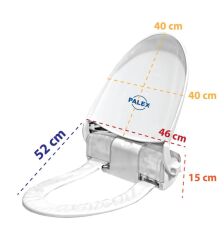 Palex Sensörlü Hijyenik Klozet Kapağı + 42 Adet Yedek Rulo