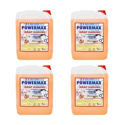 Powermax Sıvı Arap Sabunu 5 Kg 4 adet 1 koli