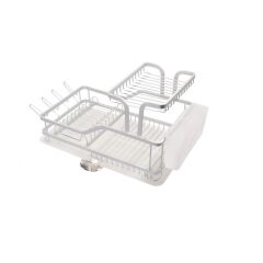 Primanova Bianka Çift Katlı Alüminyum Bulaşıklık Sepeti D-14657
