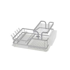 Primanova Bianka Çift Katlı Alüminyum Bulaşıklık Sepeti D-14657