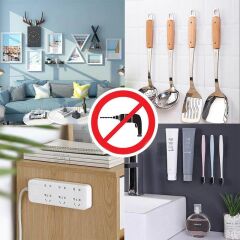 Geseus Nano Çift Taraflı Yıkanıp Tekrar Kullanılabilir Şeffaf Bant 19mmX1Mt