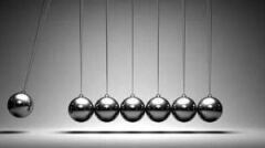 Newton Balans Beşiği Özel Vip Set Denge Topları Büyük Boy PHL-87B