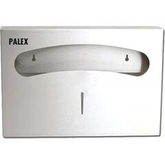 Klozet Kapak Örtüsü+Palex Çelik Klozet Kapak Örtü Dispenseri İkili Set-3802-2