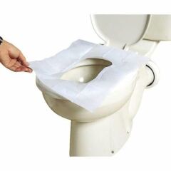 Klozet Kapak Örtüsü+Palex Çelik Klozet Kapak Örtü Dispenseri İkili Set-3802-2