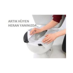 Klozet Kapak Örtüsü+Palex Çelik Klozet Kapak Örtü Dispenseri İkili Set-3802-2