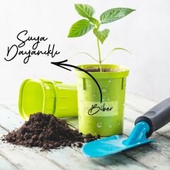 Suya Dayanıklı, Yazılabilen Şeffaf Etiket 8x5cm-30 Ad