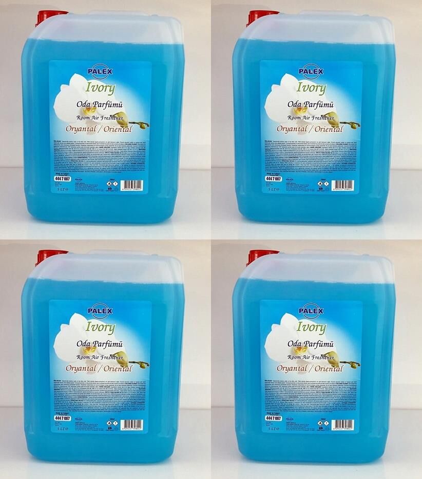 Palex 5 KG Oda Parfümü Çamaşır Parfümü 4x5kg-IVORY