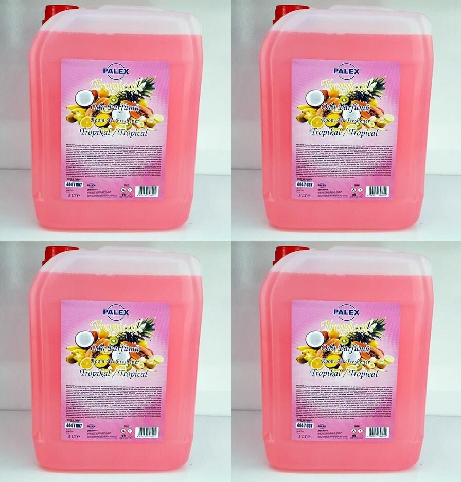 Palex 5 KG Oda Parfümü Çamaşır Parfümü 4x5kg-TROPİKAL MEYVELER