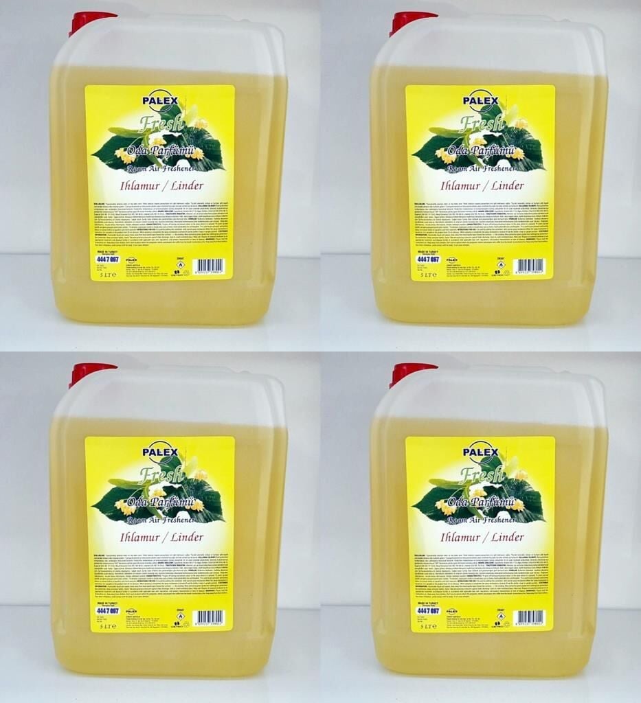 Palex 5 KG Oda Parfümü Çamaşır Parfümü 4x5kg-IHLAMUR