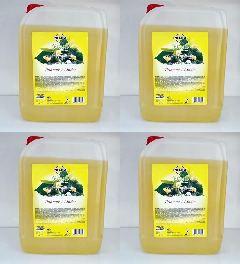 Palex 5 KG Oda Parfümü Çamaşır Parfümü 4x5kg-IHLAMUR