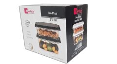 Moonstar proplus double ikili saklama kabı hava sızdırmaz200ML+1400ML-PRO-233