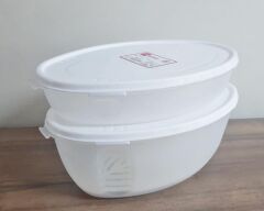 Moonstar Hava Sızdırmaz İkili Meyve Sebze Saklama Kabı 3,5+1,5 LT-MAJ-ST-300