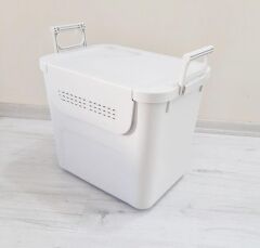 Geseus Motek  Mybox 1x30 Litre Kulplu Çok Amaçlı Organizer Saklama Kutusu-MT-35