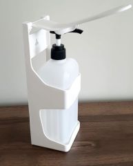 Dezenfektan Dispenseri Kol İle Kullanım 1000ML Kapasite Şişe dahil-PWR-57