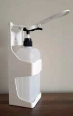 Dezenfektan Dispenseri Kol İle Kullanım 1000ML Kapasite Şişe dahil-PWR-57