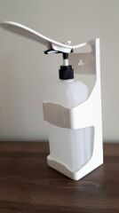 Dezenfektan Dispenseri Kol İle Kullanım 1000ML Kapasite Şişe dahil-PWR-57